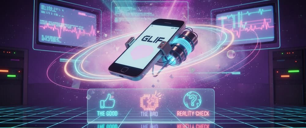 Adding Capacitor to Glif with Antigravity: The Good, The Bad, and The Reality Check 📱