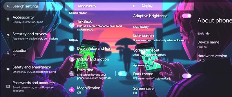 Using Slightly Broken Smartphones thanks to Accessibility