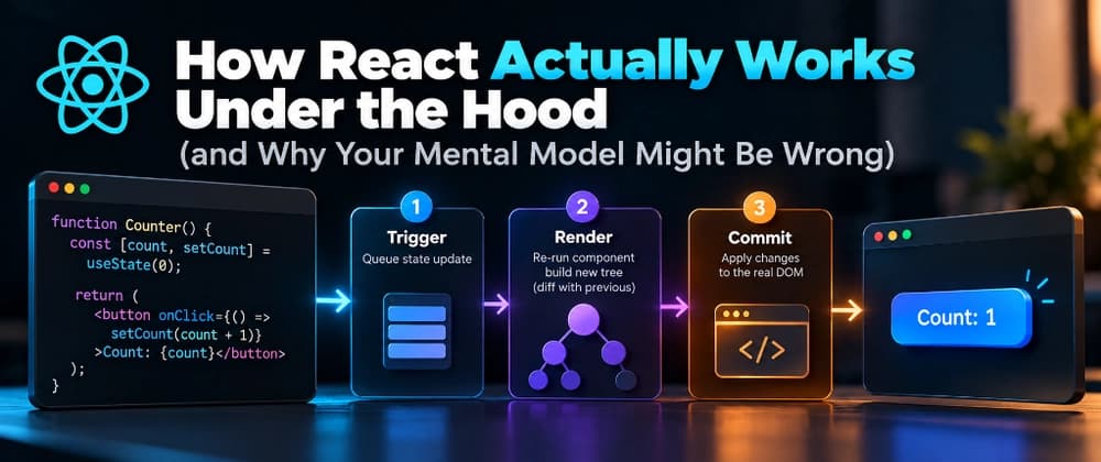 How React Actually Works Under the Hood (And Why Your Mental Model Might Be Wrong)